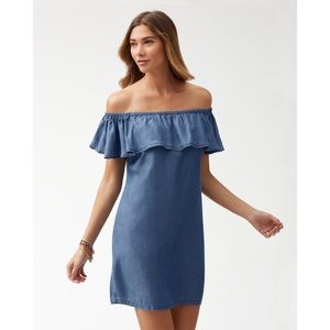 Anthropologie See You Monday Off the Shoulder Mini